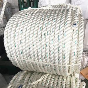 Cuerda de Poliamida de 3 Hilos al por Mayor, Cordón de Nylon de 12mm, 28mm, 48mm para Amarre y Remolque de Grandes Buques, Poliamida para Minería M - Product Image 1