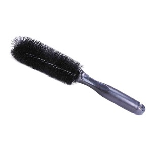 Wheel <b>Brush</b> <b>Round</b> Head Tire Cleaning <b>Brush</b> For Hard To Reach Areas Professional Steel Rim Car Wash Tool - Product Image 2