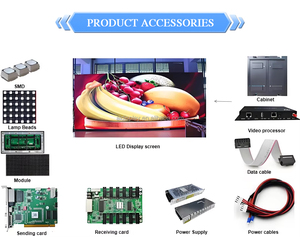 Customized Curved Outdoor LED <b>Display</b> Screen 2Year Warranty 6500cd Brightness Sunlight Readable for Shopping Mall Led Video <b>Wall</b> - Product Image 5