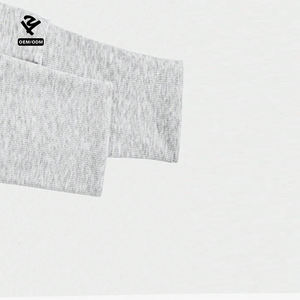 F5754 Fabricants de vêtements Crop tops Sweat-shirt et pantalon de survêtement à jambes larges Ensemble deux pièces Vêtements pour femmes Streetwear Vêtements de détente - Product Image 4