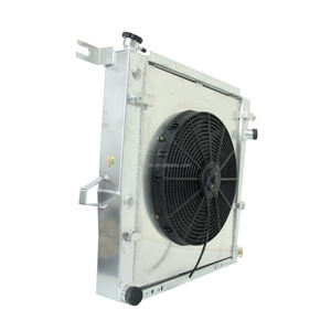 适用于福特探索者运动/水星登山者2000-2001全铝散热器，带风扇护罩 - Product Image 2