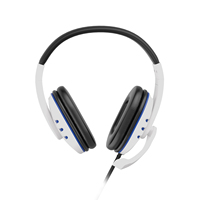 Écouteurs stéréo pour téléphone portable avec micro pour casques de jeu Sony Playstation 5 Casque de jeu pour PS5 PS4 Casque filaire