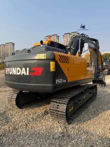 מחפר זחלי מקורי קוריאני 15 טון יונדאי 150-9s מחפר זחלי יונדאי 150-9S - Product Image 2