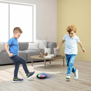 Juego de Juguetes en Oferta con 2 Porterías, Balón de Fútbol Flotante con Luces LED para Niños, para Jugar en Interiores - Product Image 4