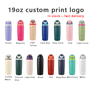Botellas de agua personalizadas de 28oz, 24oz, 19oz, 16oz, de acero inoxidable, con apertura a una mano, libres de BPA, fabricante de botellas de agua de acero inoxidable. - Product Image 4