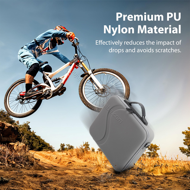 STARTRC PHOTO Neo Case for DJI Neo Accessories,Portable PU Leather Shoulder Bag for DJI Neo Fly More Combo Drone/RC-N3/Battery