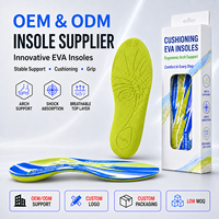 Semelles orthopédiques tendance en EVA pour le soutien de la voûte plantaire, correctrices pour pieds plats, pour chaussures