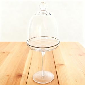 Exhibidor <span class=keywords><strong>de</strong></span> Postres <span class=keywords><strong>de</strong></span> Vidrio Personalizado con Tapa <span class=keywords><strong>de</strong></span> Domo, Transparente, Sin Plomo, Azucarero <span class=keywords><strong>de</strong></span> Vidrio Personalizado, Tarro para Dulces - Product Image 4