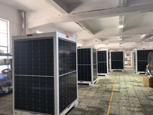 T580-9M IP65 năng lượng mặt trời di động an ninh Tủ trắng 7M 9M dẫn hệ thống chiếu sáng năng lượng hiệu quả tháp xây dựng trang Web giám sát - Product Image 5