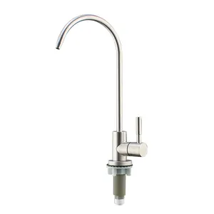 Factory Price Pure Water Faucet Lead-free Direct Drinking Goose Neck Faucet