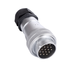 WS28JTK पुरुष धातु कनेक्टर विमानन प्लग 2 3 4 5 7 8 9 10 <span class=keywords><strong>12</strong></span> 16 17 20 24 26-पिन दौर सॉकेट - Product Image 5