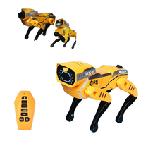 Intelligenter Plastik-Roboterhund - Interaktives Lernspielzeug mit Sprachsteuerung, Programmierung, Tanz, Gesang & Wach-/Patrouillenfunktion für Erwachsene & Kinder