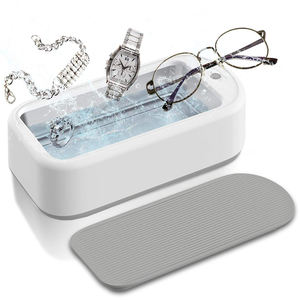 Machine de <span class=keywords><strong>nettoyage</strong></span> ultrasonique à deux vitesses de régulation de température, 15W, pour lunettes, bijoux, pinceaux de maquillage - Product Image 1