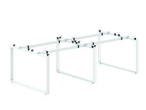 Muebles de oficina personalizados populares de fábrica, pata de mesa de hierro, mesita de centro pequeña para el personal, base de pie de oficina, estante de soporte de pierna - Product Image 3