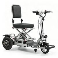 Scooter électrique pliable tout-terrain léger et portable pour personnes âgées