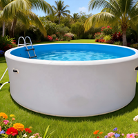 PROELIFE Accessoire de piscine gonflable DWF écologique et imperméable pour tous les âges, pompe électrique 800W, kits de réparation 10-20cm