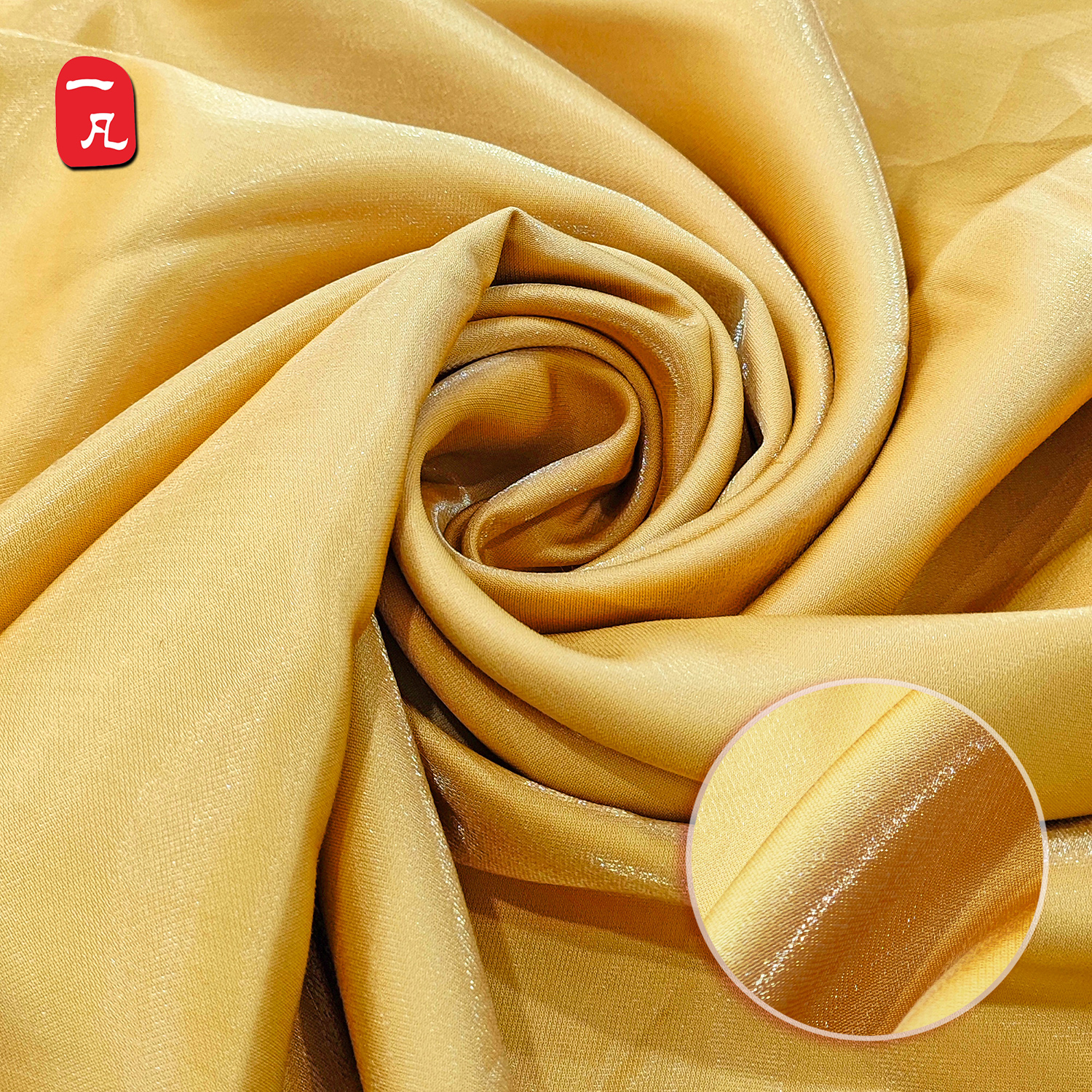 Glint Soft Monofilament Cotton 86%viscose 14%Polyester Blend Satin Fabric for Evening Dress