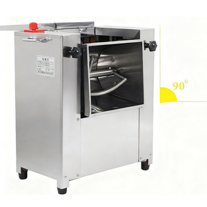 Mélangeur de pâte à pain Machine à pâte à pizza commerciale mélangeur flou <span class=keywords><strong>pétrin</strong></span> de pâte industriel mélangeur de nourriture horizontal - Product Image 4