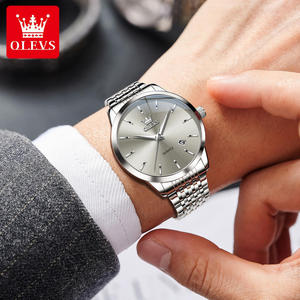 2907 Luxury Design Brands Oem Custom Fashion Popular Stainless Steel Classic <b>Water</b> <b>Proof</b> Business Quartz <b>Watch</b> for Man - Product Image 4