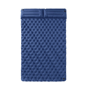 Colchón de Camping Individual de TPU, Diseño <span class=keywords><strong>Inflable</strong></span> con Bomba de Pie, Colchoneta Extra Ancha y Gruesa con Cordón de Ajuste - Product Image 3