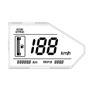 Xe máy công tơ mét cho với va HTN LCD hiển thị 6 giờ xem - Product Image 1