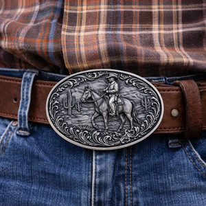 Hebilla <span class=keywords><strong>de</strong></span> Cinturón Estilo Vaquero <span class=keywords><strong>de</strong></span> Aleación <span class=keywords><strong>de</strong></span> Zinc con Diseño Premium del Fabricante, Hebilla <span class=keywords><strong>de</strong></span> Cinturón Personalizada con Forma <span class=keywords><strong>de</strong></span> <span class=keywords><strong>Pulpo</strong></span>, Regalo Personalizado - Product Image 2
