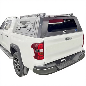 รถปิคอัพเหล็กกระบะเตียงรถบรรทุกฮาร์ดท็อปเปอร์เปลือกหลังคาสำหรับ Dodge RAM <span class=keywords><strong>Tundra</strong></span> HILUX Zhongxing terralord HILUX <span class=keywords><strong>SR5</strong></span> - Product Image 1