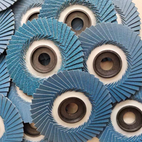 DONGTAI Abrasive Flap Disc Diameter 100mm, Disc Abrasif untuk Pemolesan Baja Tahan Karat, Disc Pengamplasan, Kustomisasi OEM/ODM/OBM