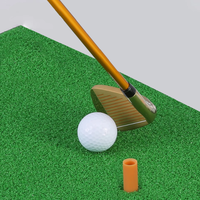 Tapis d'entraînement de golf en nylon durable vert pour intérieur, 30x60cm, gazon artificiel, tapis de frappe pour entraînement de golf en intérieur et en extérieur