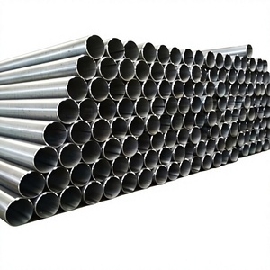 Tuyau EMT en <span class=keywords><strong>acier</strong></span> allié Q235B/Q355 à grande diamètre, soudé par haute fréquence, à couture droite, avec service de découpe – Vente en gros - Product Image 2