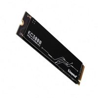 SSD Kingston KC3000 M2 NVMe 512GB, 1TB, dan 2TB, Hard Drive Internal Solid State Drive M.2 2280 PCIe 4.0 untuk Laptop PC