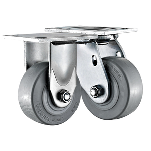 4''5''6''8 ''bánh xe công nghiệp xe đẩy tay nặng nhiệm vụ chất lượng cao TPR Caster bánh xe - Product Image 4