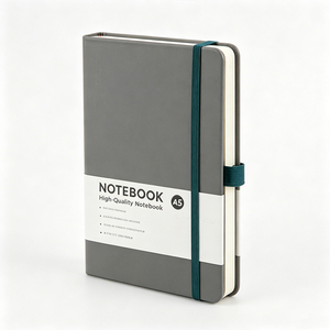 Premium Quality A5 Hardcover Notebook PU Cover Elastic Closure Sewing Binding Digital Printing - Product Image 5