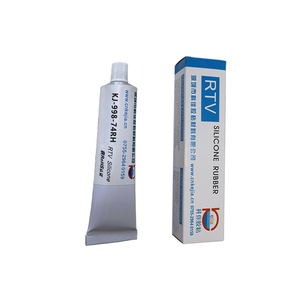Adhesivo de Silicona Rojo de Alta Temperatura KEJIA KJ-998-74RH |   <span class=keywords><strong>Pegamento</strong></span> Neutro RTV <span class=keywords><strong>para</strong></span> Fibra y Prendas de Vestir |   Resistencia a 300°C |   CN - Product Image 1