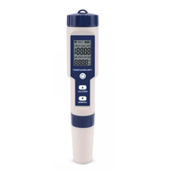 Sortie d'usine 5 en 1 numérique étanche TDS/EC/PH/salinité/température mètre PH testeur