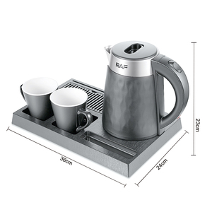 Set da Tè di Lusso RAF R.7924 con Bollitore Elettrico a Rapida Ebollizione e Tazze in Acciaio Inossidabile - Product Image 6