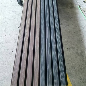 Ngoài trời không thấm nước <span class=keywords><strong>WPC</strong></span> Composite Panel tường cho kiến trúc trang trí nội thất hình học treo xây dựng thiết kế đồ họa - Product Image 3