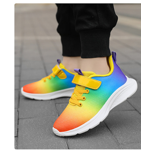 Nouvelles chaussures de sport respirantes en maille dégradée pour enfants de 6 à 12 ans – Collection Automne - Product Image 5