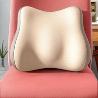 2025 chaise de bureau tricotée oreiller de soutien du dos coussin en mousse à mémoire de forme douce pour les douleurs lombaires soins infirmiers Camping hôtels de couchage