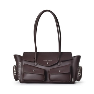 Luxury New Design Ladies High Quality <b>Handbag</b> New Collection Wholesale for Women PU Shoulder Zipper <b>Handbag</b> - Product Image 2