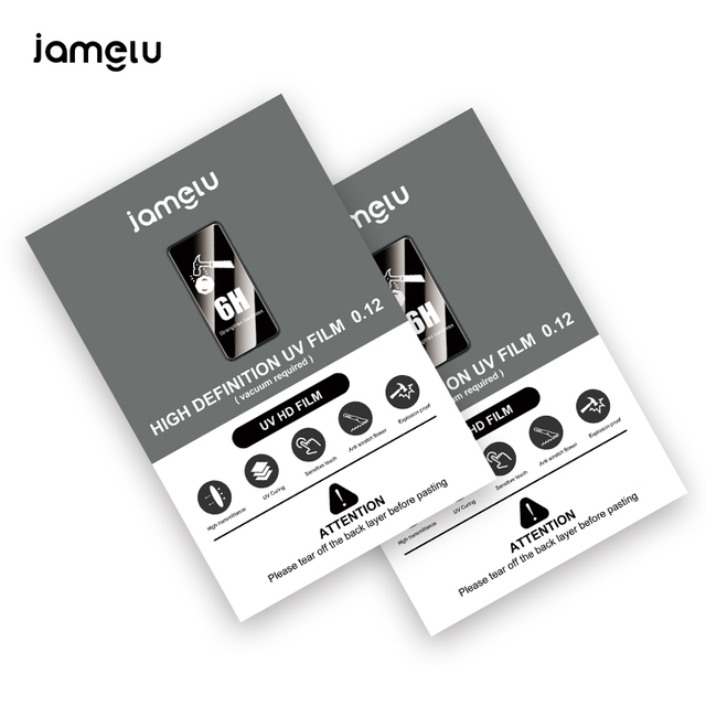 New High Quality Uv Nano Cured Glass Screen Protector for Mobile Phone