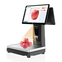 Vente en gros tout-en-un système de point de vente hors ligne ensemble complet caisse enregistreuse de poche avec terminal de paiement et balance produits des fabricants
