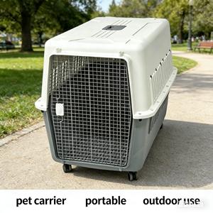 Ekstra Büyük Köpek Kafesi IATA Onaylı Ağır Hizmet Tipi Büyük Köpekler İçin Evcil Hayvan Taşıma Çantası - Product Image 6