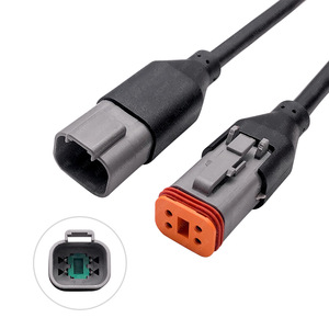 Câble adaptateur étanche Molex 367921201 vers Deutsch DT04 DT06, 300 mm, faisceau de câblage automobile, isolation PVC IP65, âme en cuivre - Product Image 3