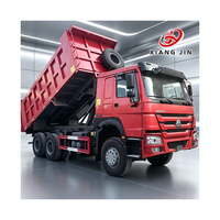 Camión Volquete Sinotruck Howo 6x4 en Buen Estado, de Segunda Mano, 380hp 450hp, Transmisión Automática/Manual, Volante a la Izquierda, en Venta
