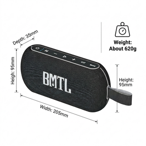 Altavoz Bluetooth 5.3 Portátil Xdobo BMTL Mission de 40 W, Reproductor de Audio Impermeable IPX7, Asistente de Voz TWS, 20 Horas de Reproducción - Product Image 6