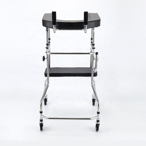 Lansing Stroke Hemiplegie Revalidatie Onderste Ledematen Been <span class=keywords><strong>Trainer</strong></span> Paraplegie Sta-op-hulp Rollator Staal 100kg Draagvermogen - Product Image 2
