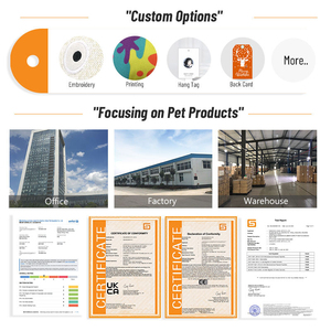 Плюшевая игрушка-норка для собак, пищащая, для дрессировки щенков и игр - Product Image 4