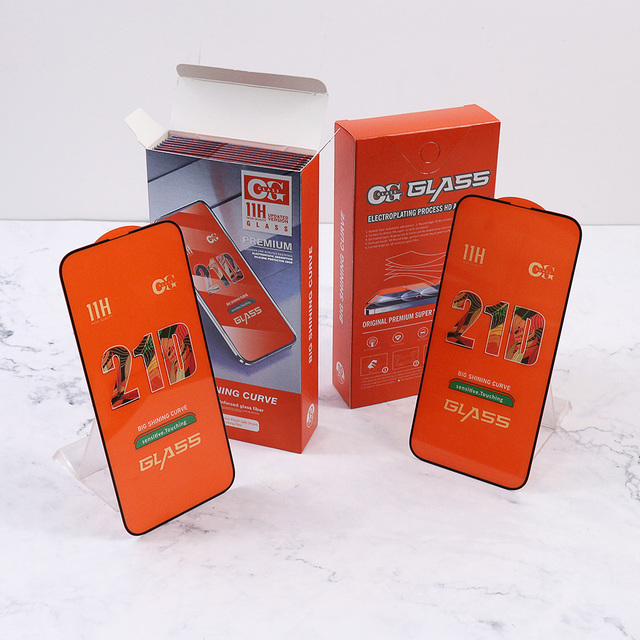 21D Full Coverage Tempered Glass Screen Protector for iphone 9H Anti-abrasion Vidrio Templado Para Celular Protector De Pantalla