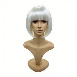 <span class=keywords><strong>Perruque</strong></span> Synthétique Humaine <span class=keywords><strong>Pas</strong></span> Chère Prix Usine Mode Adulte <span class=keywords><strong>Halloween</strong></span> Perruques Drôles Colorées Accessoires de Fête <span class=keywords><strong>Perruque</strong></span> Courte BOB - Product Image 6